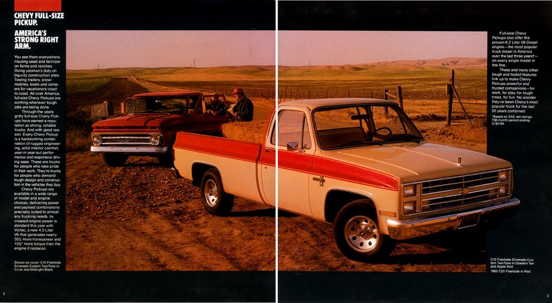 1984 Chevrolet Full-Size Pickups Brochure Page 10